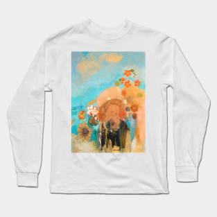 Evocation of Roussel (1912) by Odilon Redon Long Sleeve T-Shirt